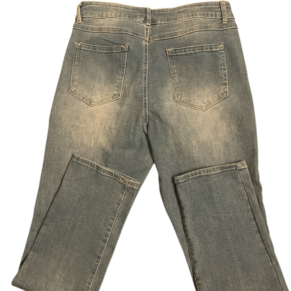 d. jeans Light Blue Straight Leg Jeans - Picture 3 of 3